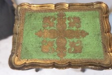 Tavolino Fiorentino Dorato