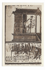 CARTOLINA POMPEI TEMPIO DI