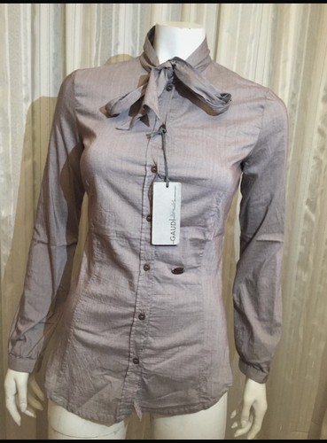 Camicia donna gaudi tortora - camicia, 48