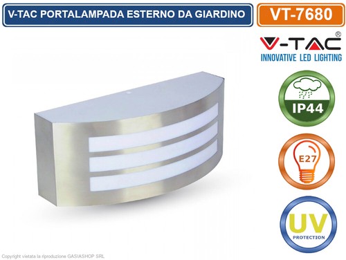 Tac 7680 portalampada - v-tac, vt-7680