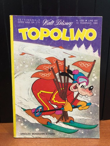 Topolino 1263 edizione - topolino,