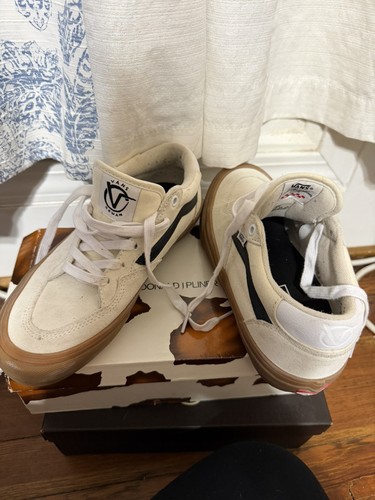 Vans rowan bianco scamosciato - vans,