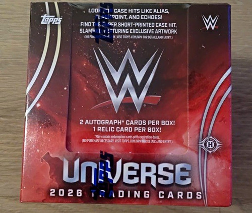 Topps universe 2026 wwe - universe,
