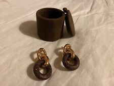 Orecchìni Boccadamo con vite. Inclusa confezione originale