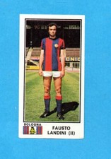 PANINI CALCIATORI 1974-75 Figurina n.55- LANDINI - BOLOGNA -Recuperata