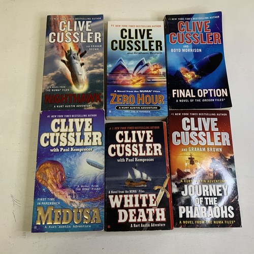 Lot clive cussler - clive, mass