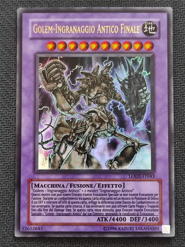 Carta golem - gi,