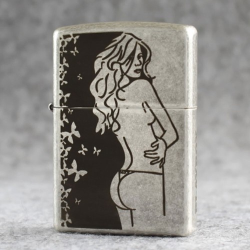Accendino zippo 121fb argento - zippo,