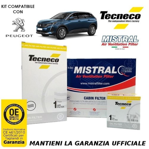 Kit filtri peugeot 3008 - peugeot, ii