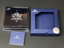 Swarovski 2005 Piccola Stella Decorazione Natalizia In Scatola 681402 Nuovo