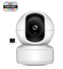 Telecamera Sorveglianza 2MP: Baby Monitor Visione Notturna Tracciamento Umanoide