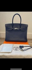Hermes Birkin 30 Blue Saphir