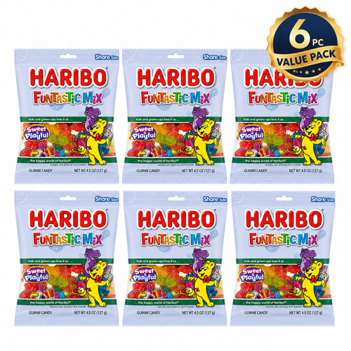 Confezione haribo - da, 6]