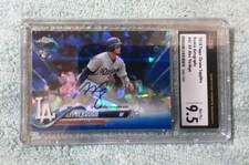 Lotto carte Alex Verdugo Rookie (5 carte) di cui 1 automatica - tutte M/NM