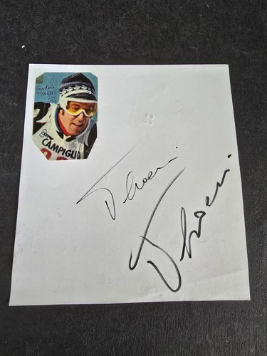 Autografo autograph originale