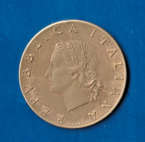 Moneta italia lire 1958 - lire,