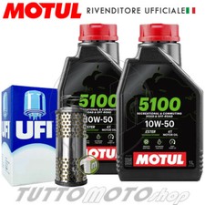 Tagliando MOTO GUZZI V75 750 1985-1990 / Kit Olio Motul 5100 10W50 Filtro