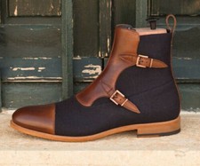 Stivaletti bicolore nuovi