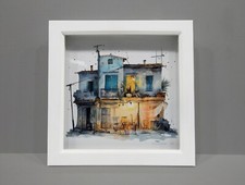 Stampa acquerello incorniciata