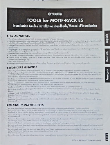 Yamaha tools per - yamaha,