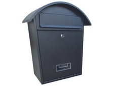 Cassetta postale arco nera - cassetta,