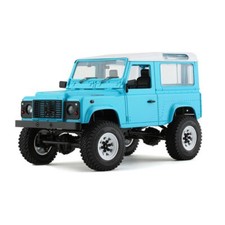 Camion cingolato RC4WD 1/18 Gelande 2 RTR RC con corpo Land Rover Defender D90 - Blu