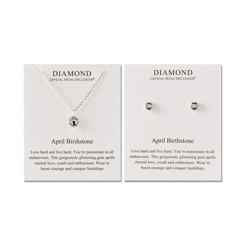 Set collana orecchini pietra - set,