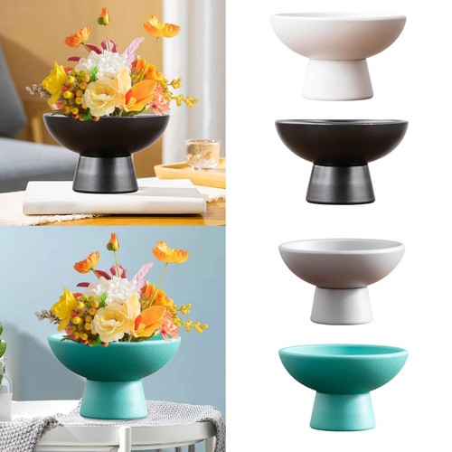 Fioriera ceramica rotonda - in,