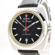 Orologio Uomo Automatico Zodiac SEA DRAGON ZO9910 Quadrante Nero 40mm Fondello Esposizione