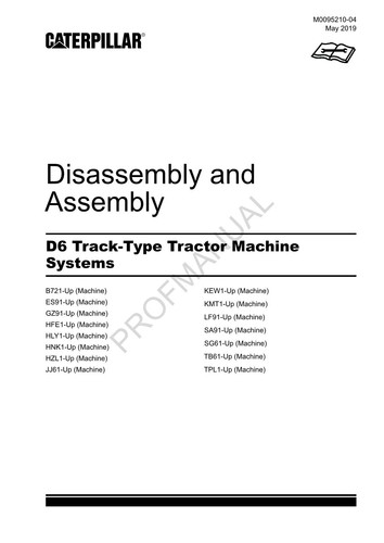 Caterpillar track tractor - d6,