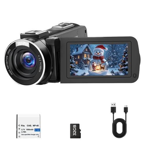 Videocamera digitale 1080p - videocamera,
