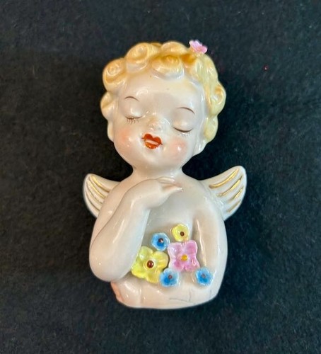 Statuina vintage cherubino
