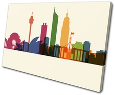 Quadro Sydney colorato