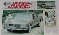 Article Articolo 1982 OLDSMOBILE DELTA 88 ROYALE DIESEL
