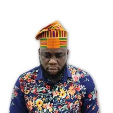 Cappello Kente Yoruba Kufi #1