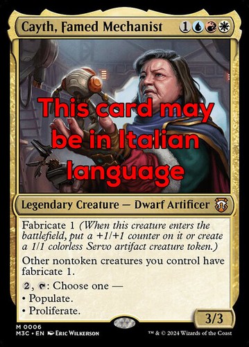 Mtg cayth famed mechanist 6 - cayth,,