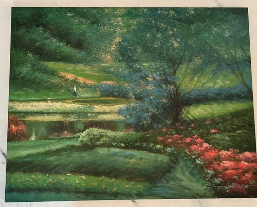 Quadro olio paesaggio judd - quadro,