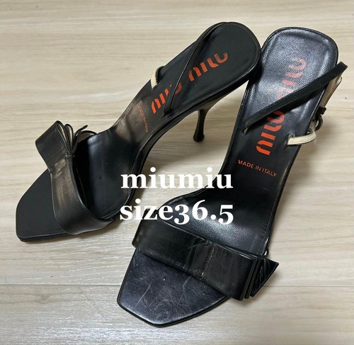 Miu sandali con tacco - miu,