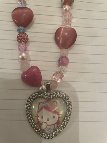 Collana perline cuore - collana,