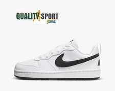 Nike Court Borough Bianco Nero