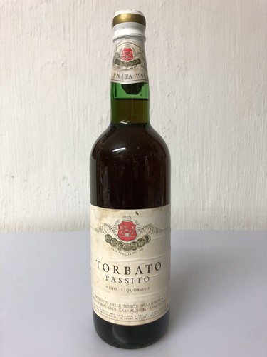 Torbato passito 1966 - 1966, sella