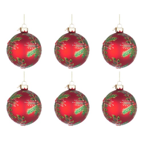 Palline natale vetro - palline, in