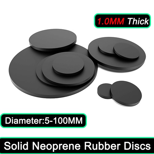 Spessore neoprene tondo - spessore, mm