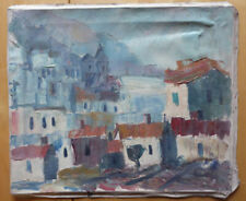 VECCHIO DIPINTO OLIO SU TELA