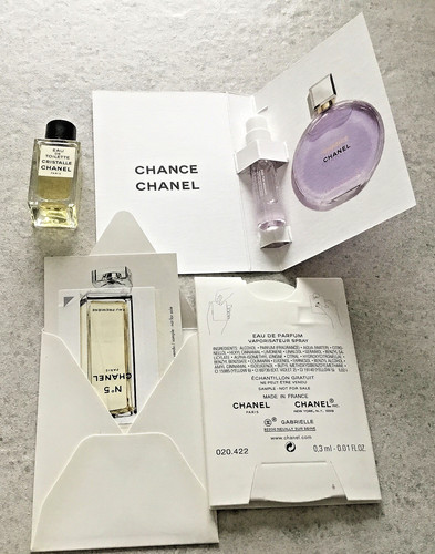 Lot chanel échantillons - lot, +