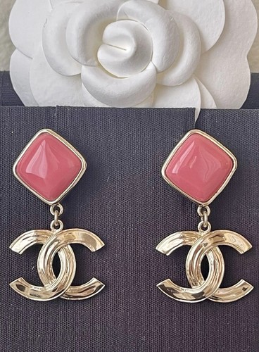 Orecchini chanel logo oro - cc,