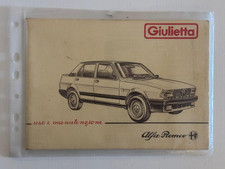 ORIGINALE !!! Libretto uso e