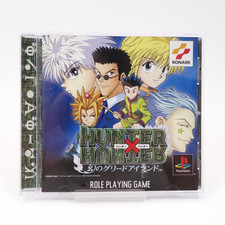 Hunter x Hunter Greed Island PS1 Japan Konami completo testato