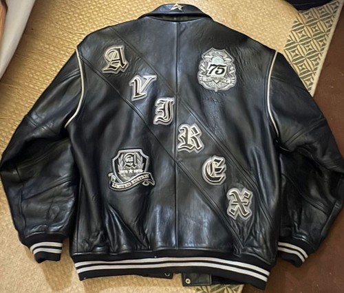 Oroginal avirex leather jacket - leather,