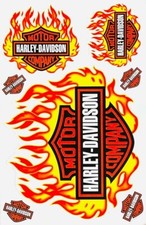 Harley Davidson Adesivi Moto Casco Aerografie Carene Accessori Serbatoio